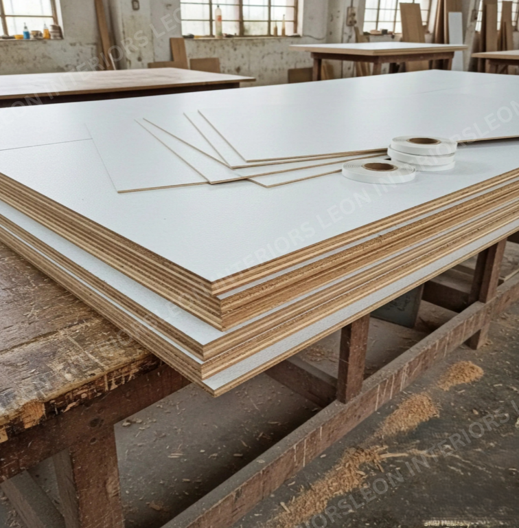 Leon interiors post-form MDF doors